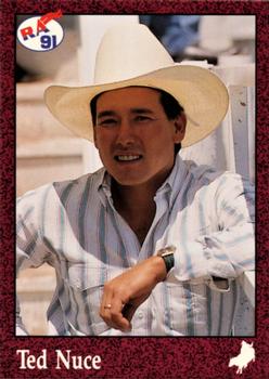1991 Rodeo America Set B #43 Ted Nuce Front